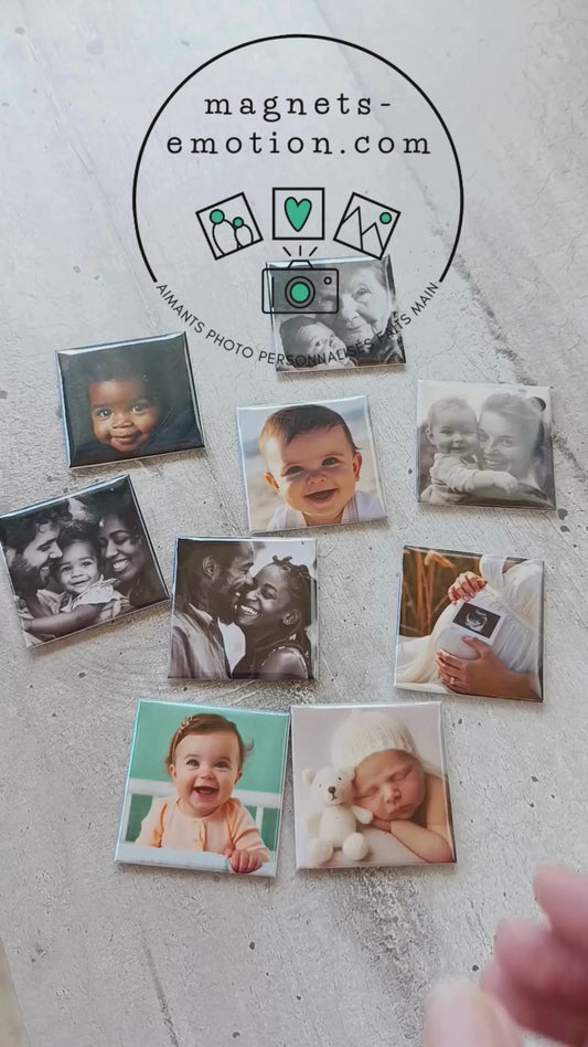Magnets photo personnalisés